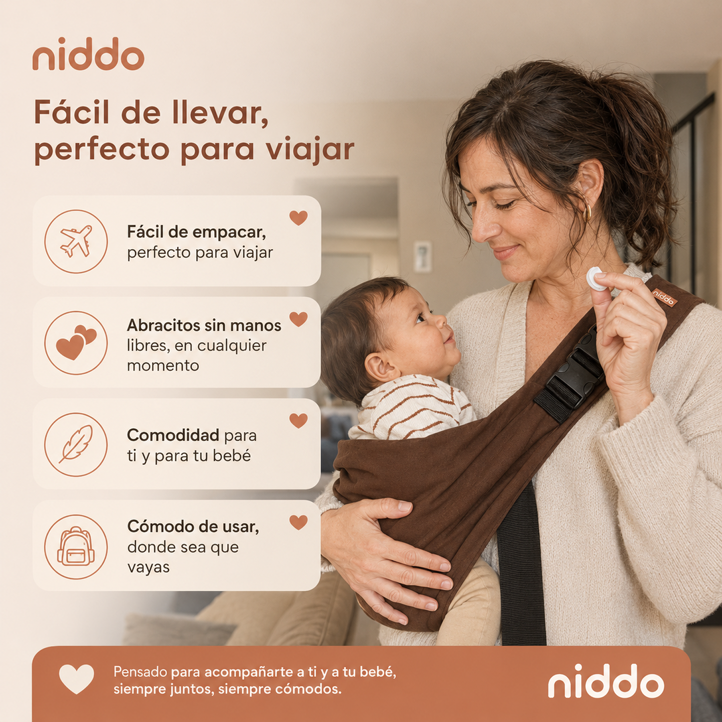 Niddo | Porta Bebé